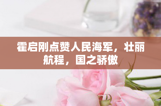 霍启刚点赞人民海军，壮丽航程，国之骄傲