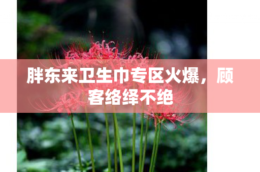 胖东来卫生巾专区火爆，顾客络绎不绝