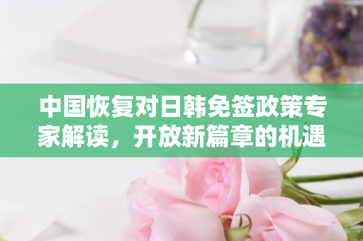 中国恢复对日韩免签政策专家解读，开放新篇章的机遇与挑战