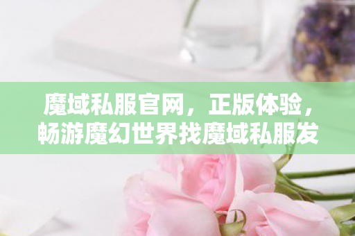 魔域私服官网，正版体验，畅游魔幻世界找魔域私服发布网
