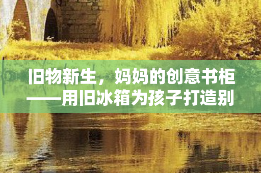 旧物新生，妈妈的创意书柜——用旧冰箱为孩子打造别样阅读空间