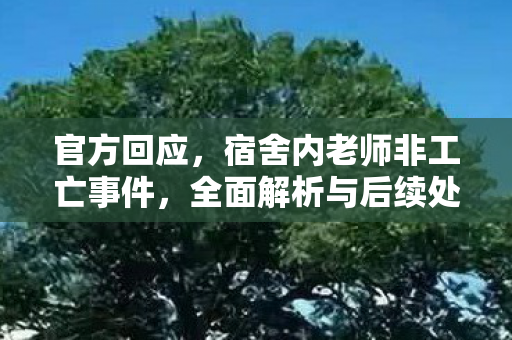 官方回应，宿舍内老师非工亡事件，全面解析与后续处理措施