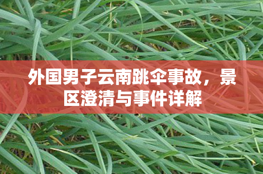 外国男子云南跳伞事故，景区澄清与事件详解