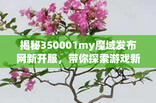 揭秘350001my魔域发布网新开服，带你探索游戏新天地魔域s