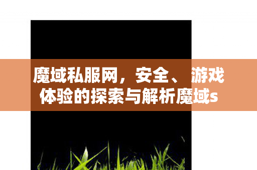 魔域私服网，安全、 游戏体验的探索与解析魔域s