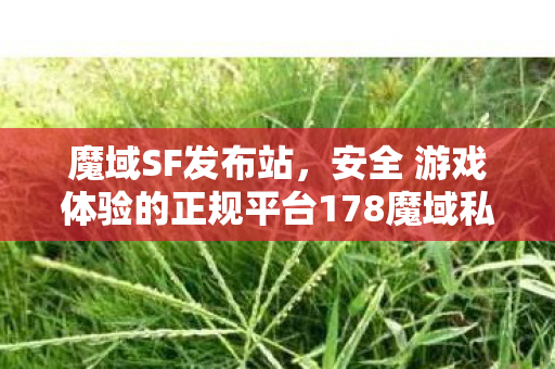 魔域SF发布站，安全 游戏体验的正规平台178魔域私新开服发布网