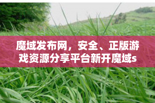 魔域发布网，安全、正版游戏资源分享平台新开魔域sf