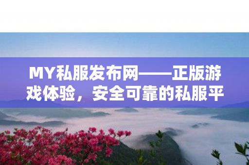 MY私服发布网——正版游戏体验，安全可靠的私服平台私服魔域网站大全