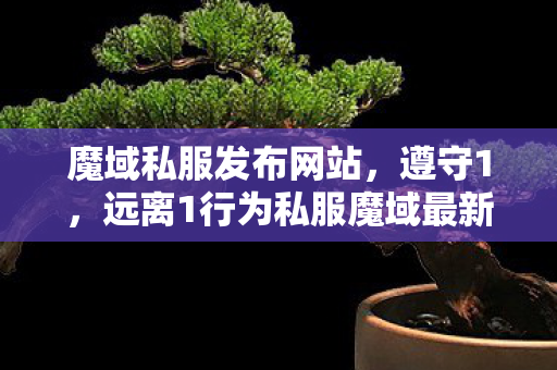 魔域私服发布网站，遵守1，远离1行为私服魔域最新发布网