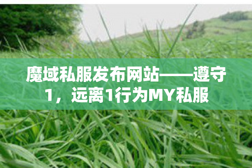 魔域私服发布网站——遵守1，远离1行为MY私服