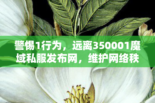 警惕1行为，远离350001魔域私服发布网，维护网络秩序与1尊严超变魔域私服发布网