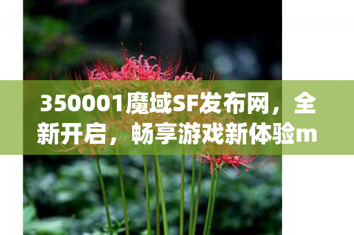 350001魔域SF发布网，全新开启，畅享游戏新体验moyu私服