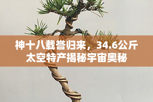 神十八载誉归来，34.6公斤太空特产揭秘宇宙奥秘