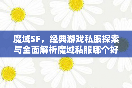 魔域SF，经典游戏私服探索与全面解析魔域私服哪个好