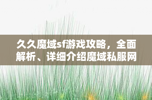 久久魔域sf游戏攻略，全面解析、详细介绍魔域私服网