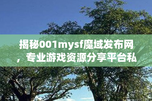 揭秘001mysf魔域发布网，专业游戏资源分享平台私服魔域下载