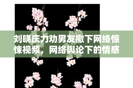 刘晓庆力劝男友撤下网络惊悚视频，网络舆论下的情感与责任共舞