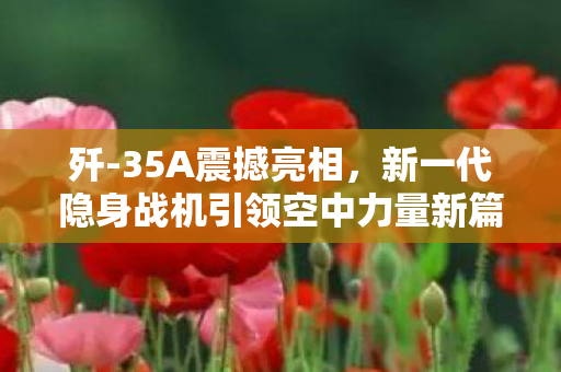 歼-35A震撼亮相，新一代隐身战机引领空中力量新篇章