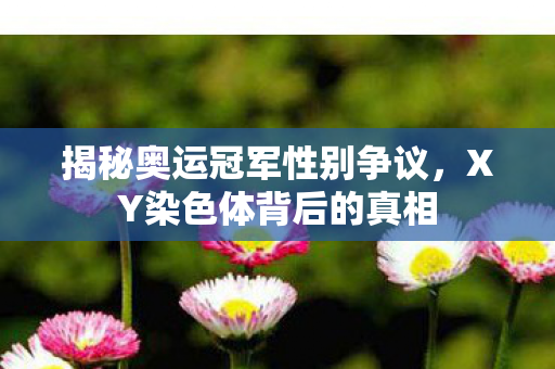 揭秘奥运冠军性别争议，XY染色体背后的真相