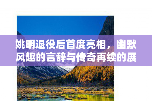 姚明退役后首度亮相，幽默风趣的言辞与传奇再续的展望