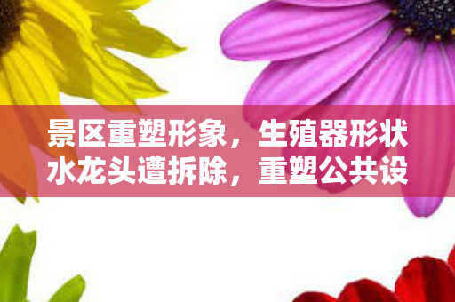 景区重塑形象，生殖器形状水龙头遭拆除，重塑公共设施文明新风尚