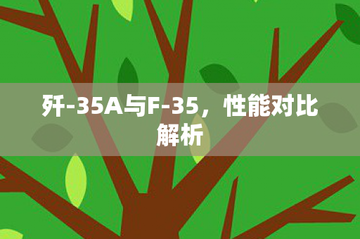 歼-35A与F-35，性能对比解析