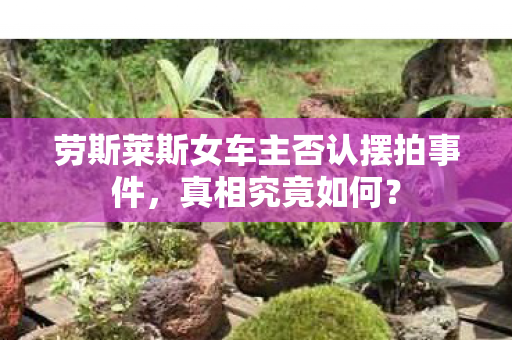 劳斯莱斯女车主否认摆拍事件，真相究竟如何？