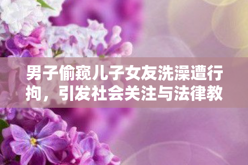 男子偷窥儿子女友洗澡遭行拘，引发社会关注与法律教育的重要性
