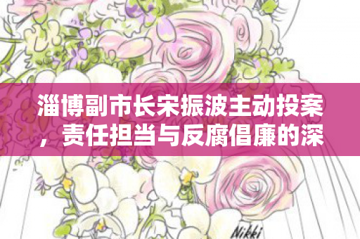 淄博副市长宋振波主动投案，责任担当与反腐倡廉的深刻启示