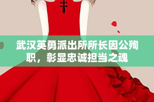 武汉英勇派出所所长因公殉职，彰显忠诚担当之魂