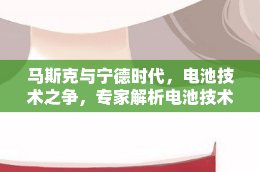 马斯克与宁德时代，电池技术之争，专家解析电池技术精髓