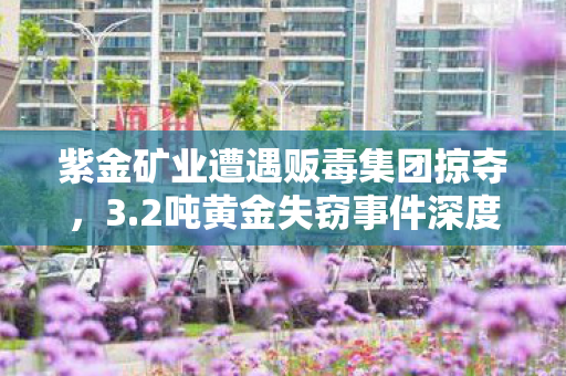 紫金矿业遭遇贩毒集团掠夺，3.2吨黄金失窃事件深度解析