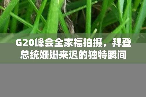 G20峰会全家福拍摄，拜登总统姗姗来迟的独特瞬间