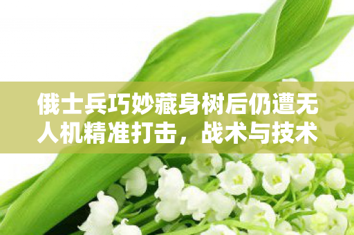 俄士兵巧妙藏身树后仍遭无人机精准打击，战术与技术的较量