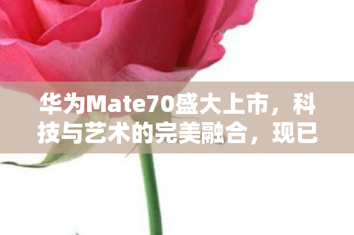 华为Mate70盛大上市，科技与艺术的完美融合，现已到店，等你体验！