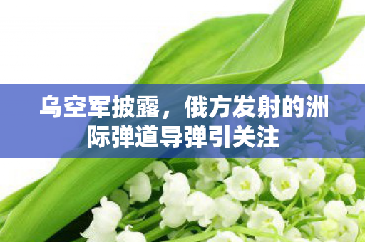 乌空军披露，俄方发射的洲际弹道导弹引关注
